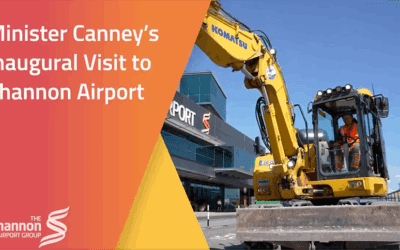 Minister Seán Canney TD on his first official visit to Shannon Airport